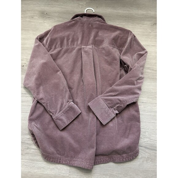 Madewell Shacket Women Pink Mauve Corduroy Kentwood Shirt-Jacket medium - Picture 7 of 8